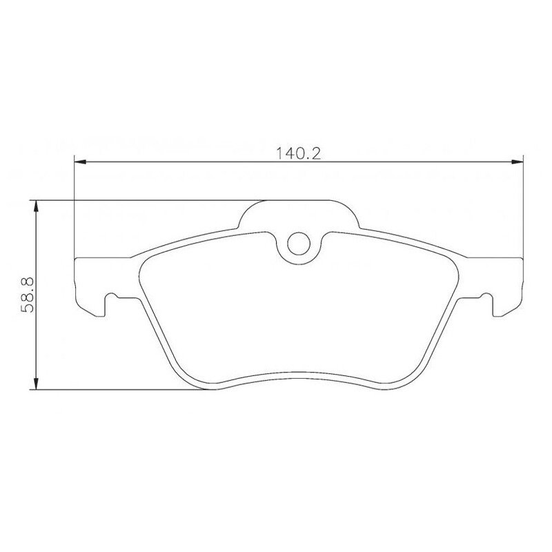 Plaquettes sportives BREMBO HP 2000 Mini Avant
