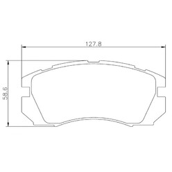 Plaquettes sportives BREMBO HP 2000 Subaru Impreza Avant