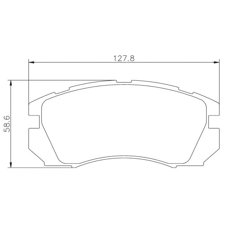 Plaquettes sportives BREMBO HP 2000 Subaru Impreza Avant