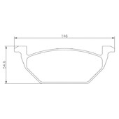 Plaquettes sportives BREMBO HP 2000 VAG various Avant