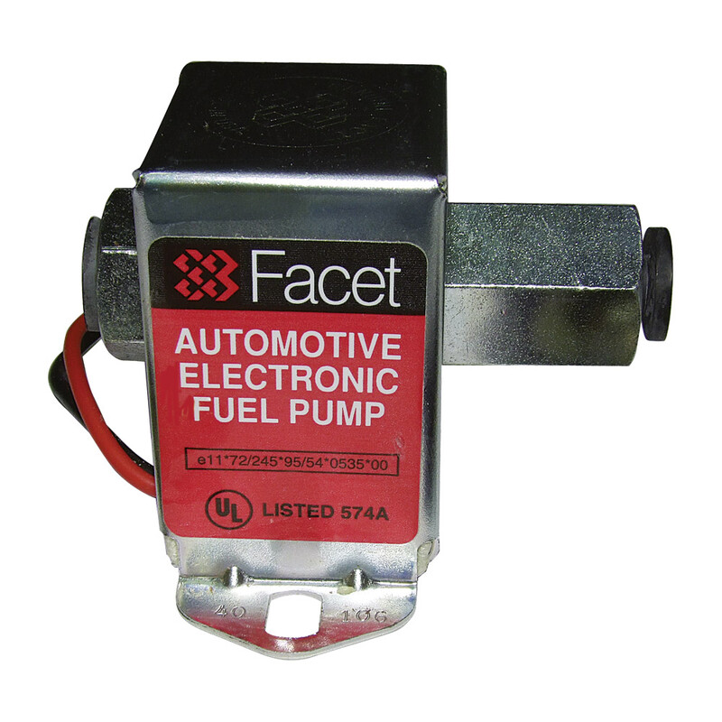 Pompe à essence Facet BP transistorisée sans clapet - 121 l/h - seule