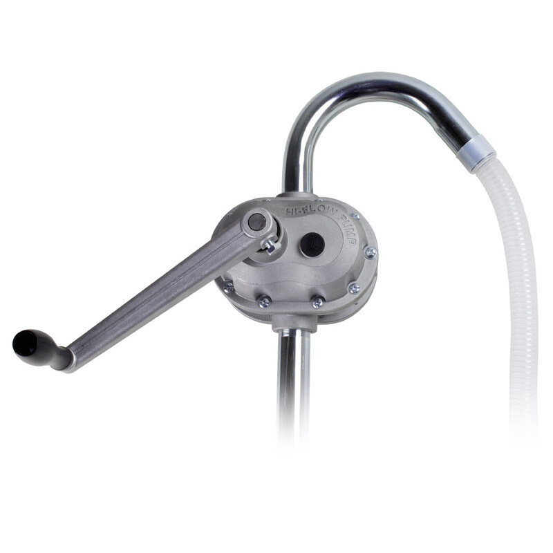 Pompe manuelle rotative de refuelling - pour fut métal