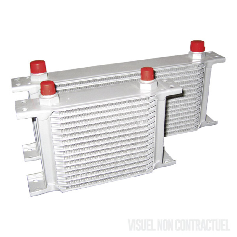 Radiateur d'huile - matrice 115mm - 13 rangées - filetage BSP 1/2x14
