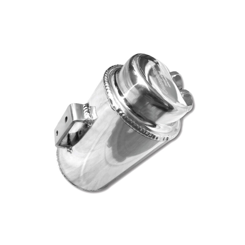 Récupérateur d'huile cylindrique vertical - 1.0L - alu avec niveau Ø12