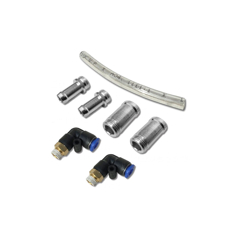 Récupérateur d'huile cylindrique vertical - 1.0L - alu avec niveau Ø12