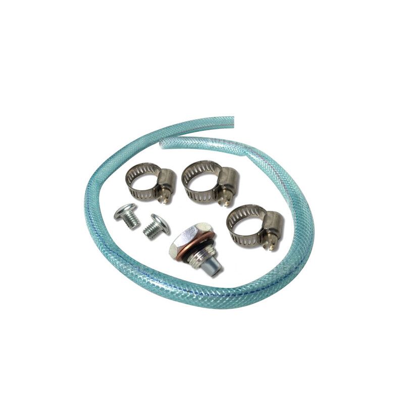 Récupérateur d'huile cylindrique vertical - 1.0L - alu avec niveau Ø12