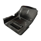 Repose pied copilote Carbone Citroen C2 S1600 avec support extincteur