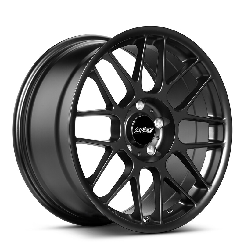 Jante Apex ARC-8 18x9.5" 5x120 ET58, Noir Satiné