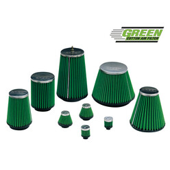 Filtre à air Green conique entrée Diam 100/Cone 140x100/Haut 150