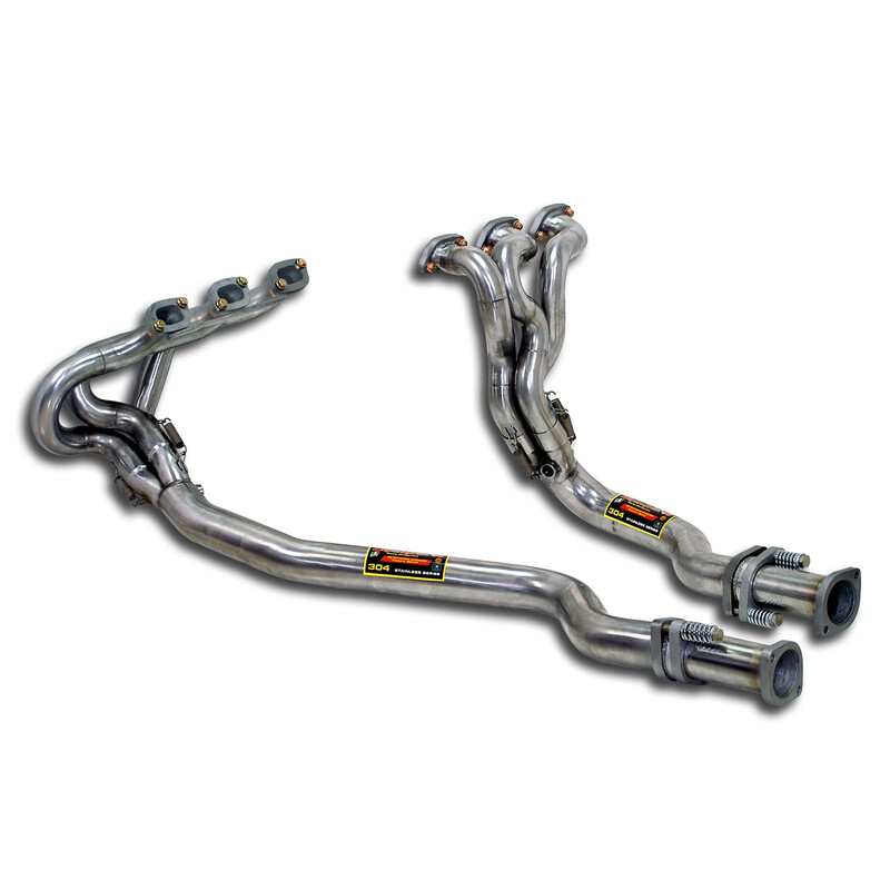 Collecteur d'échappement Alfa 147/156 GTA 3.2 V6 250 cv inox 3/1 x2