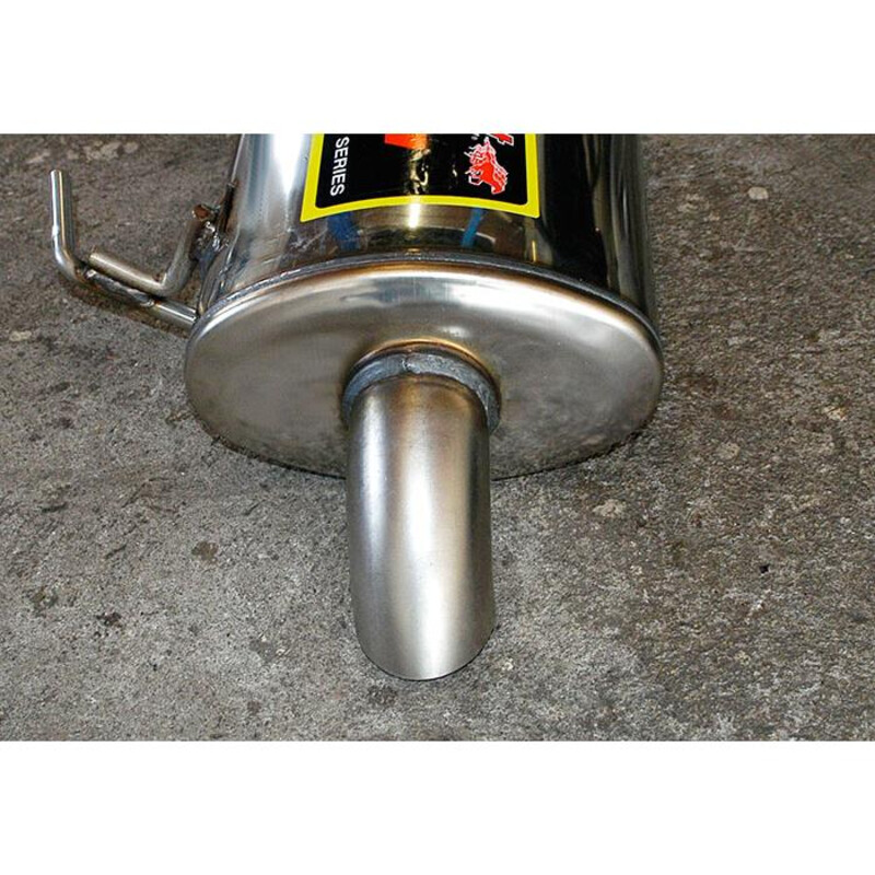 Silencieux arrière Inox Supersprint RENAULT CLIO mk2 RS
