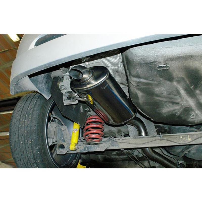 Silencieux arrière Inox Supersprint RENAULT CLIO mk2 RS