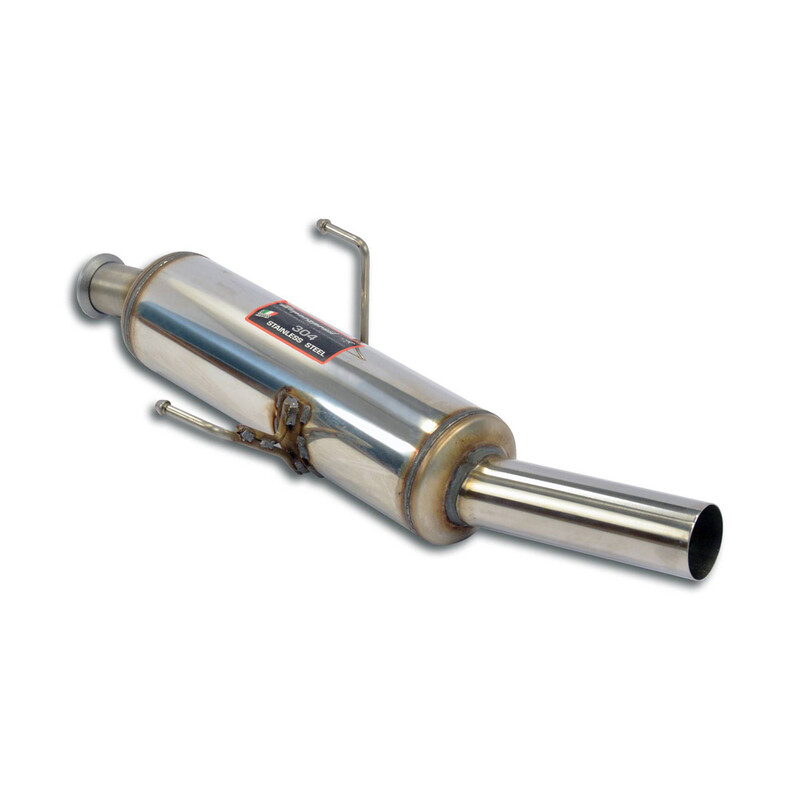 Silencieux arrière Supersprint inox O60 pour CITROËN SAXO 1.6i 16v VTS