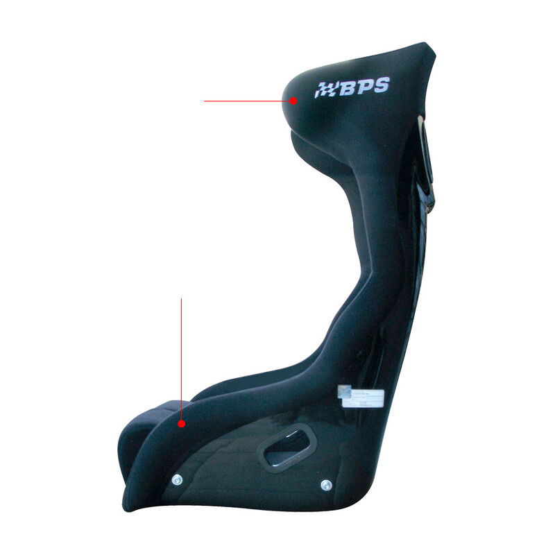 Housse de siège BPS Racing RS Noire
