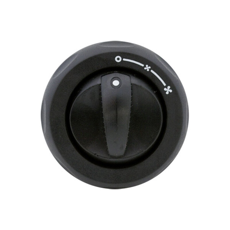 Interrupteur rotatif 2 vitesses + off pour chauffage d'habitacle 