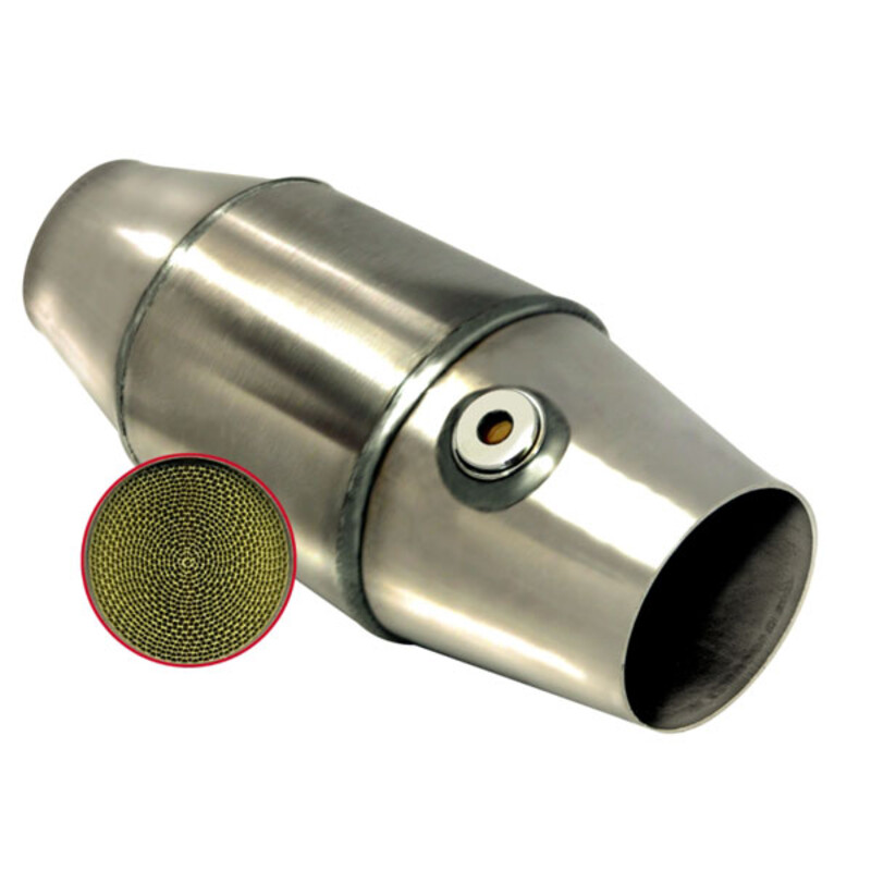 Catalyseur FIA compétition - diamètre 63.5mm - 100cpsi jusqu'à 4000cm3