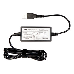 Chargeur USB pour batterie casque de liaison Peltor WS Litecom PMR446