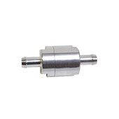 Valve anti-retour aluminium - tous fluides - à visser dash 6 (9/16x18)