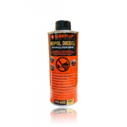 Additif Warm Up Anti-pollution diesel spécial contrôle technique 300ml