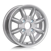 Jante Compomotive ML 1357 13x5.5" 4x108 ET40, Argent (Brisca Av. - 63.5 mm)