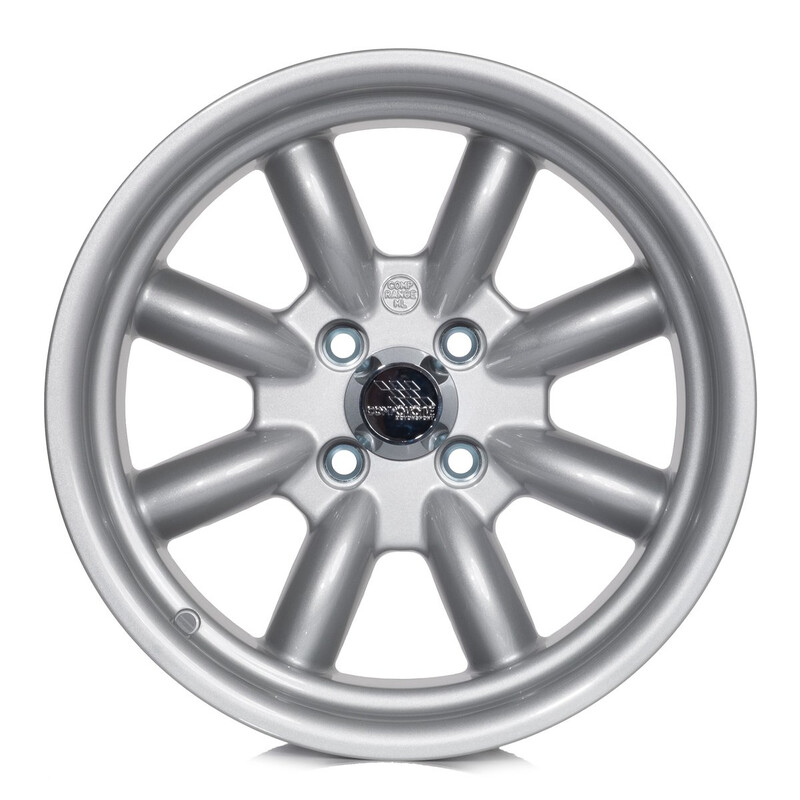 Jante Compomotive ML 1362 13x6" 4x100 ET18, Argent (VW/Opel - 73 mm)
