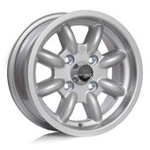 Jante Compomotive ML 1362 13x6" 4x108 ET18, Argent (Ford Groupe 4 - 63/78 mm)
