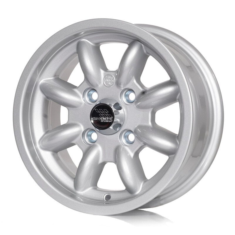 Jante Compomotive ML 1362 13x6" 4x114.3 ET18, Argent (Toyota/Nissan - 73 mm)