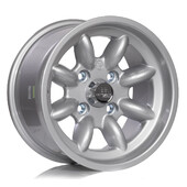 Jante Compomotive ML 1372 13x7" 4x108 ET0, Argent (Ford Groupe 4 - 63/78 mm)