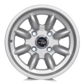 Jante Compomotive ML 1372 13x7" 4x108 ET0, Argent (Ford Groupe 4 - 63/78 mm)