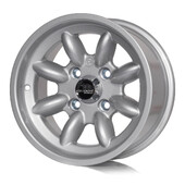 Jante Compomotive ML 1372 13x7" 4x108 ET0, Argent (Ford Groupe 4 - 63/78 mm)