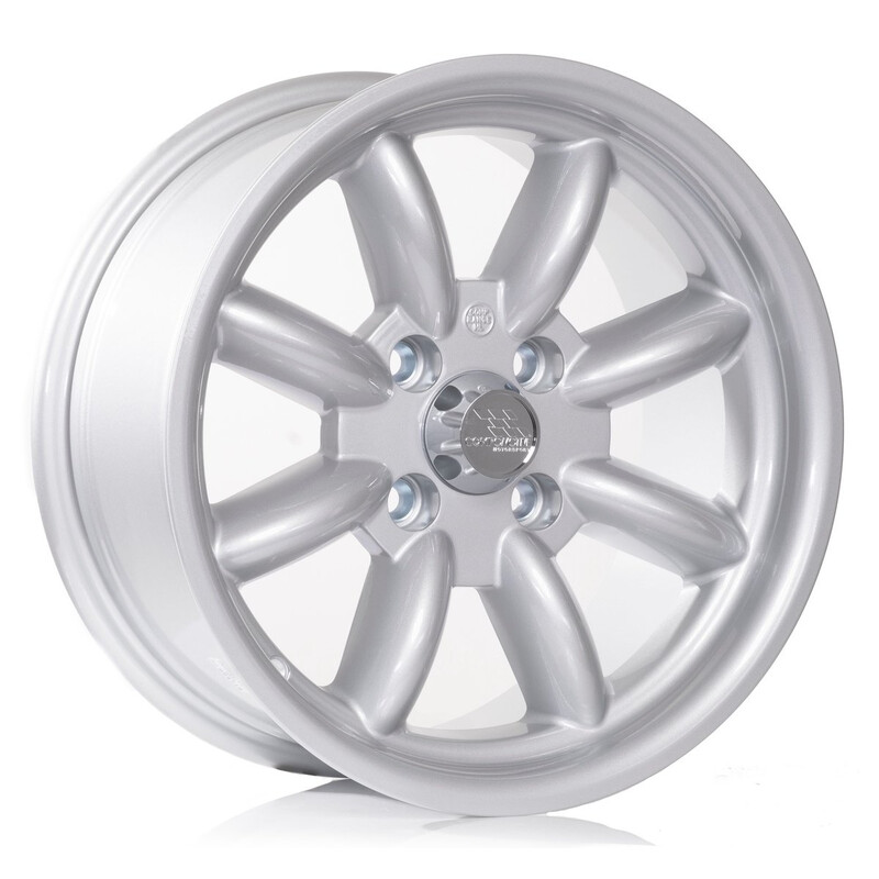 Jante Compomotive ML 1573 15x7" 4x108 ET10, Argent (Ford - 63.5 mm)