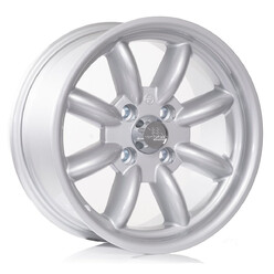 Jante Compomotive ML 1582 15x8" 4x108 ET0, Argent (Ford Groupe 4 - 63/78 mm)