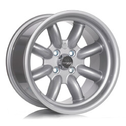 Jante Compomotive ML 1591 15x9" 4x100 ET0, Argent (VW/Mazda/Opel - 73 mm)