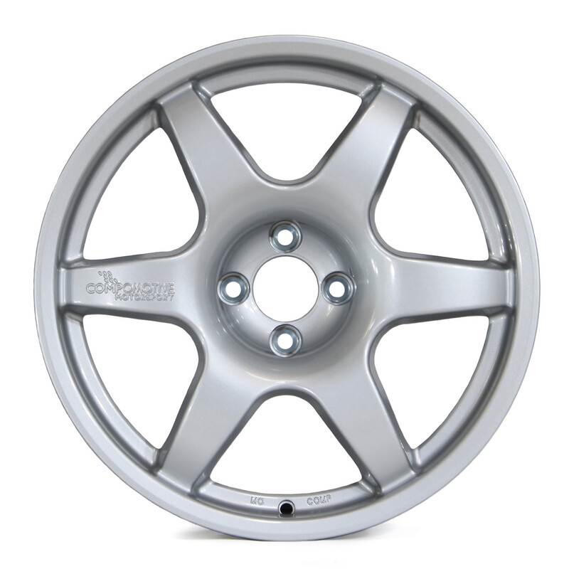 Jante Compomotive MO 1785 17x8" 4x100 ET35, Argent (VW/Opel/Renault - 67 mm)