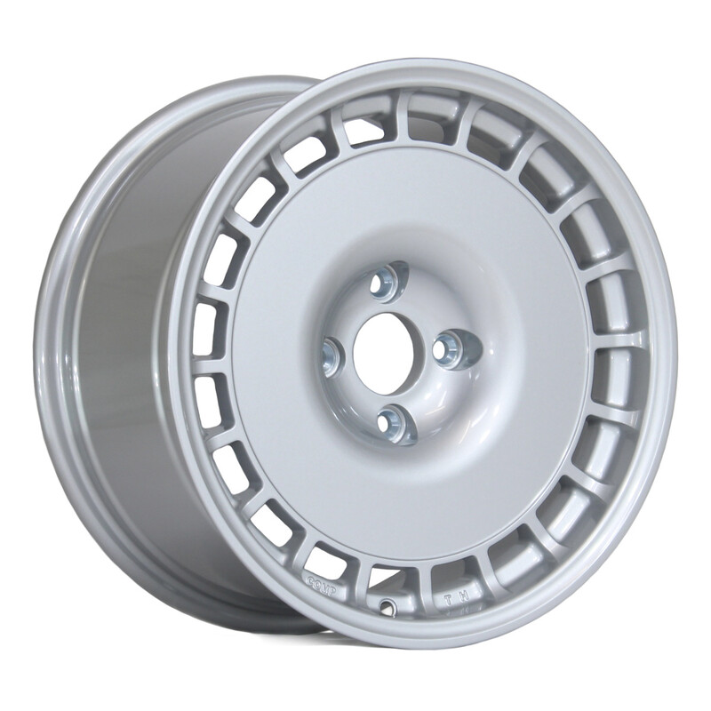 Jante Compomotive TH 1681 16x8" 4x100 ET35, Argent (Opel/VW/Nissan - 67 mm)