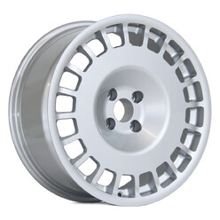 Jante Compomotive TH 1882 18x8" 5x112 ET35, Argent (Mercedes 190 - 66.6 mm)