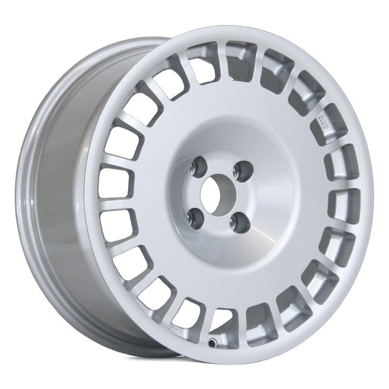 Jante Compomotive TH 1882 18x8" 5x112 ET35, Argent (Mercedes 190 - 66.6 mm)