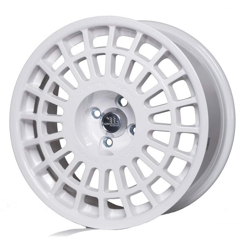 Jante Compomotive TH2 1781 17x8" 4x100 ET35, Blanc (VW/Opel/Renault/Nissan/Honda - 73 mm)