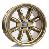 Jante Compomotive ML 1381 13x8" 4x108 ET-12, Doré (Ford Groupe 4 - 63/78 mm)