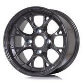 Jante Compomotive CXR 1363 13x6" 4x108 ET18, Gris Métallisé (Ford - 63.5 mm)