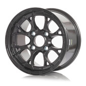 Jante Compomotive CXR 1382 13x8" 4x108 ET0, Gris Métallisé (Ford - 63.5 mm)