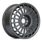 Jante Compomotive TH2 1671 16x7" 4x98 ET25, Gris Métallisé (Lancia Integrale 4 Trous - 58.1 mm)