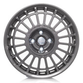 Jante Compomotive TH2 1671 16x7" 4x98 ET25, Gris Métallisé (Lancia Integrale 4 Trous - 58.1 mm)