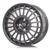 Jante Compomotive TH2 1671 16x7" 4x98 ET25, Gris Métallisé (Lancia Integrale 4 Trous - 58.1 mm)