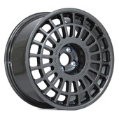 Jante Compomotive TH2 1781 17x8" 4x98 ET35, Gris Métallisé (Fiat 500 - 58.1 mm)