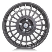 Jante Compomotive TH2 1781 17x8" 4x98 ET35, Gris Métallisé (Fiat 500 - 58.1 mm)