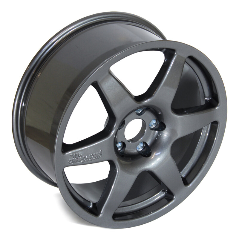 Jante Compomotive MO 1882 18x8" 4x108 ET35, Gris Métallisé (Ford Focus RS MK1 - 63.5 mm)