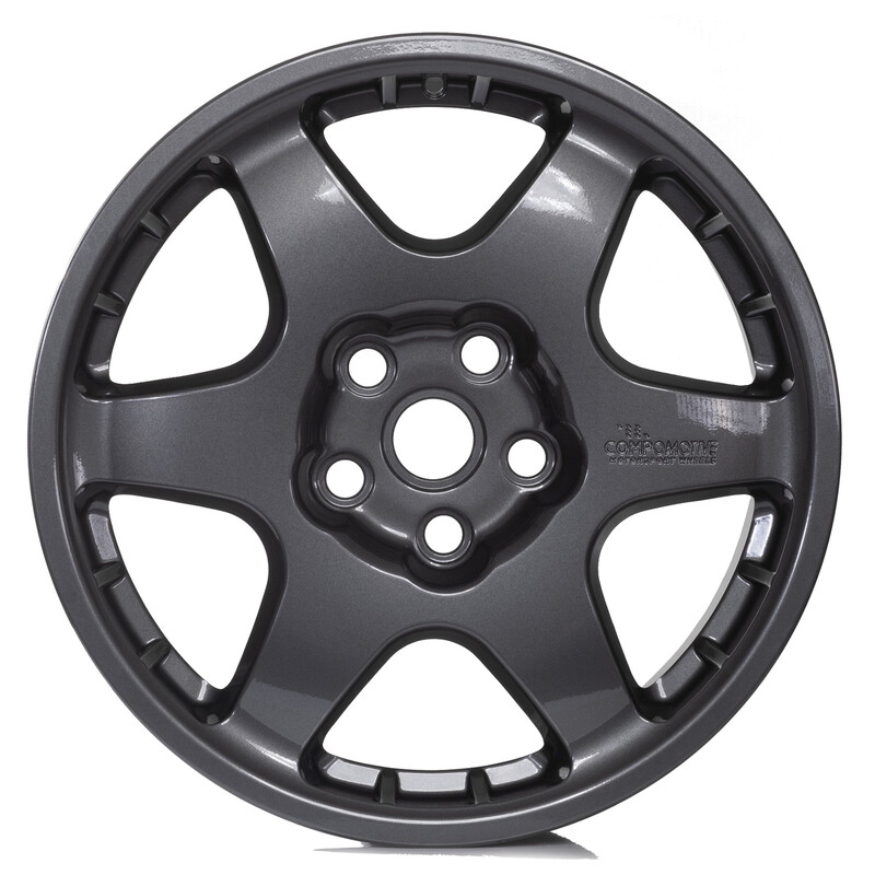Jante Compomotive PD 1881 18x8" 5x120 ET44, Gris Métallisé (Land Rover Discovery 3/4 - 72.6 mm)