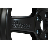 Jante Compomotive MO 1891 18x9" 5x108 ET50, Noir (Ford Focus RS 2/3 - 63.5 mm)