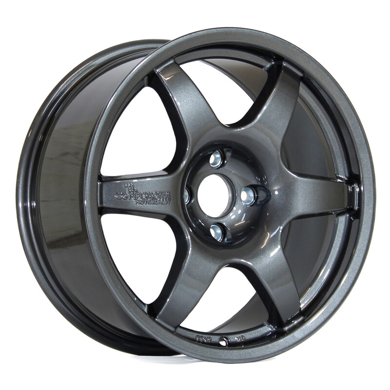 Jante Compomotive MO 1785 17x8" 4x108  ET42, Gris Métallisé (Ford Fiesta - 63.5 mm)